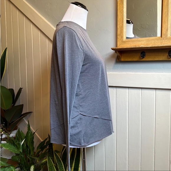 Lululemon Sweetest Day Long Sleeve *Tencel Heathered Titanium - Picture 9 of 15